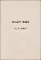 1882. Munkácsy Mihály (1844-1900) Krisztus Pilátus előtt c. képének magyarországi  bemutatkozása alk...