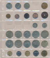 Zambia 1964-1992. 25db-os fémpénz tétel T:1-3
Zambia 1964-1992. 25pcs of coins C:UNC-F