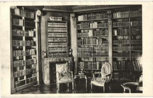 Keszthely, Országos Széchenyi Könyvtár Helikon könyvtára, belső; Képzőművészeti Alap