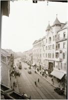 cca 1959 Miskolci városkép villamossal, 2 db szabadon felhasználható vintage negatív, 9x6 cm