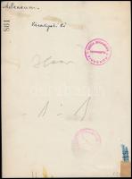 cca 1939 Haár Ferenc (1908-1997) budapesti fotóművész és fotóriporter hagyatékából, feliratozott, vi...