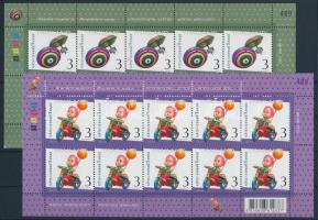 International Mailing Week: Tin toys set + mini sheet set (Mi 2952 without margin) Nemzetközi levélh...