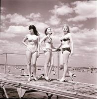 1968 Balatoni ,,sellők" és halászok, professzionális minőségű, vintage felvételek Kotnyek Antal...