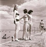 1968 Balatoni ,,sellők" és halászok, professzionális minőségű, vintage felvételek Kotnyek Antal...