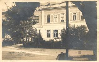 1921 Pelsőc, Pelsücz, Plesivec; Héregi János vasúti vendéglője és vasúti szállodája, étterem / Hotel Heregi railway restaurant and hotel. photo (EK)