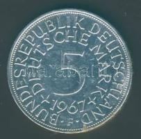 NSZK 1967F 5M Ag T:3+