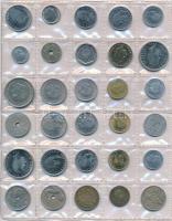 Spanyolország 30db-os fémpénz tétel T:1-,2
Spain 30pcs of coins C:AU,XF