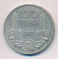 Bulgária 1937. 100L Ag "III. Borisz" T:2
Bulgaria 1937. 100 Leva Ag "Boris III"...
