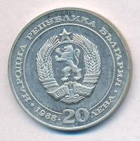 Bulgária 1988. 20L Ag "Bolgár vasút" T:1- (eredetileg PP)
Bulgaria 1988. 20 Leva Ag "...