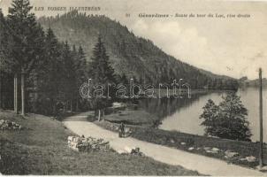 Gérardmer, Route du tour du Lac, rive droite / lakeside