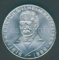 NSZK 1968. 5M Ag "Raiffeisen" T:BU