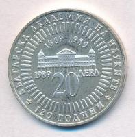 Bulgária 1989. 20L Ag "Tudományos Akadémia" T:1- (eredetileg PP)
Bulgaria 1989. 20 Leva A...