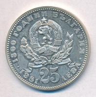 Bulgária 1981. 25L Ag "Bulgária 1300 éves" T:1- (eredetileg PP)
Bulgaria 1981. 25 Leva Ag...