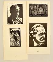 Kisgrafika Barátok köre  1959-1989. Kiadói mappában. Sorszámozott: 345/500. 35 db grafikával  /Ex-li...