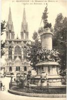 Marseille, Le Monument des Mobiles, lEglise des Réformés / monument, church