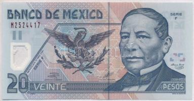 Mexikó 2001. 20P T:I Mexico 2001. 20 Pesos C:UNC
