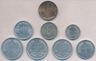 Chile 1938-1963. 1c-10P (8xklf) T:1-,2 Chile 1938-1963. 1 Centesimo - 10 Pesos (8xdiff) C:AU,XF