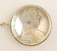 Ezüst(Ag) "Mária Terézia" kanál, 3 db, jelzett, h: 17 és 19,5 cm, nettó: 104,6 g