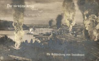 Der türkische Krieg, Die Beschiessung von Sewastopol / The Turkish War, The bombardment of Sevastopol (EK)