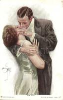 The kiss, Reinthal & Newman N.Y. Series 108. s: Harrison Fischer