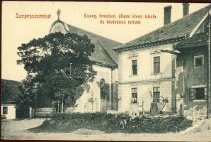 Szepesszombat with kindergarten