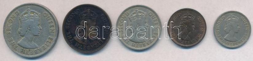 Ciprus 1955. 3m-100m (5xklf) T:2
Cyprus 1955. 3 Mils - 100 Mils (5xdiff) C:XF