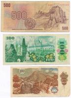 Csehszlovákia 1961-1989. 6db-os bankjegy tétel, közte 1973. 500K T:III
Czechoslovakia 1961-1989. 6p...
