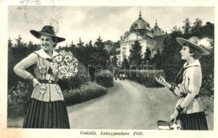 1939 Gödöllő, Leány-Jamboree, cserkész lányok