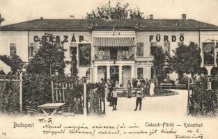 1905 Budapest II. Császár fürdő