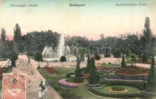 Budapest XIV. Városligeti park és szökőkút