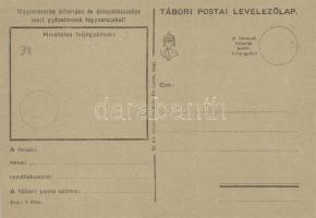 3 db második világháborús honvéd tábori postai levelezőlap kézzel rajzolt, humoros karikatúrákkal 19...