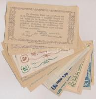 Ausztria 1920-1921. 30db-os papír szükségpénz tétel T:I,I- Austria 1920-1921. 30pcs of paper necessi...