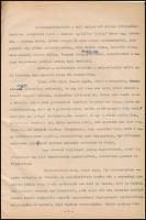 Telcs Ede (1872-1948) szobrász- és éremművészről írt, befejezetlen tanulmány, azonosítatlan szerző m...