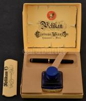 Pelikan töltőtoll készlet tintával, eredeti dobozában, leírással, szép állapotban / Pelican fountain pen