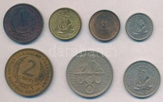 Kelet-Karibi Államok / Brit Karibi Területek 1955-1965. 1/2c-50c (7xklf) T:1-,2
East Caribbean Stat...