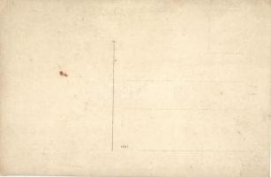 Huszártiszt lóháton / Hussar officer on horseback. photo  (EK)