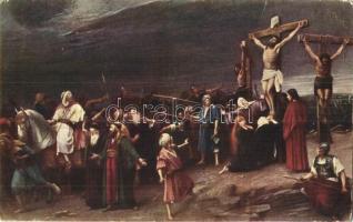 62 db RÉGI művészlap / 62 pre-1945 art postcards