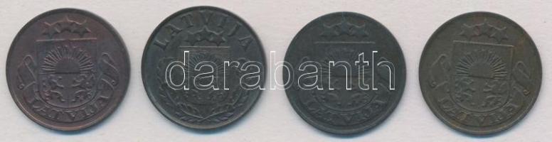 Lettország 1926-1939. 2s Br (4xklf) T:1-,2
Latvia 1926-1939. 2 Santimi Br (4xdiff) C:AU,XF