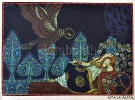 Magyar hunmondák. Helbing Ferenc képeivel. Bp., Riegler József Ede. Kiadói félvászon kötés, kissé ko...