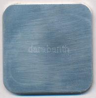 Ausztria 1975. "Bécs '75" bélyegkiállítás ezüstözött fém emlékérme eredeti dísztokban...