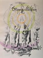 Mécs László: Megdicsőülés. Mécs László legszebb versei. Hincz Gyula színes kőrajzai által tolmácsolv...