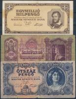 Vegyes: 191db-os magyar és külföldi érme tétel, albumba rendezve, közte egy római + 7db bankjegy, eg...