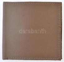 DN "MALÉV 100.000 KM" Br emlékérem (65mm) T:2,2- patina