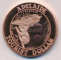 Ausztrália DN Adelaide Fesztivál Központ fém emlékérem műanyag tokban (47mm) T:PP Australia ND Adelaide Festival Center metal commemorative medallion in case (47mm) C:PP