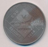 NDK 1974. "Berlin - KGST" fém emlékérem (60mm) T:2
GDR 1974. "Berlin - COMECON"...