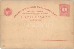 Esztergom; Visegrád; Ezredéves Országos Kiállítás, piros 5kr Ga. s: Dörre Tivadar, Morelli