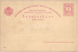 Esztergom; Visegrád; Ezredéves Országos Kiállítás, piros 5kr Ga. s: Dörre Tivadar, Morelli