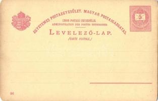 Herkulesfürdő, Baile Herculane; Ezredéves Országos Kiállítás, piros 5 Kr Ga. s: Kimnach (EM)