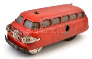 cca 1950 Schuco Varianto Bus 3044 fém játék autóbusz. felhúzható, kulcs nélkül. Működik. / without winding key