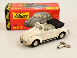 Schuco Bogárhátú VW Beetle. Új játék eredeti dobozában, leírással, szép állapotban